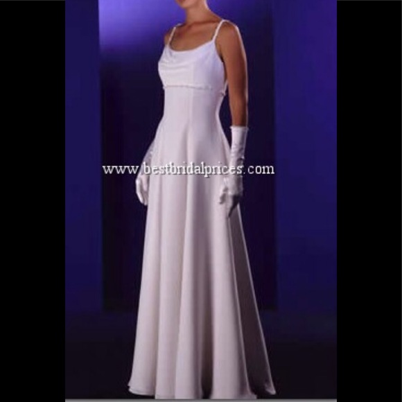 Venus Informal Bride/Bridesmaid Dress 10/12 - Picture 5 of 8